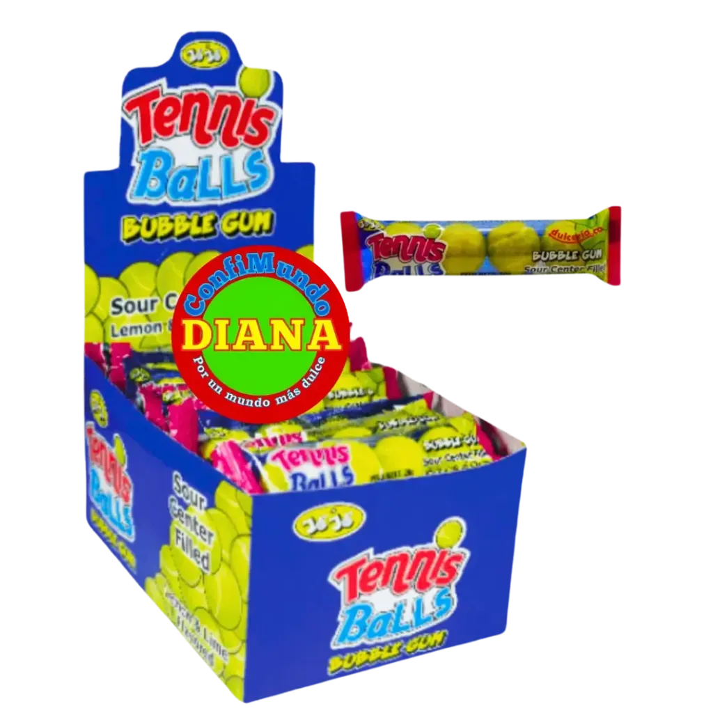 Tennis ball chicle