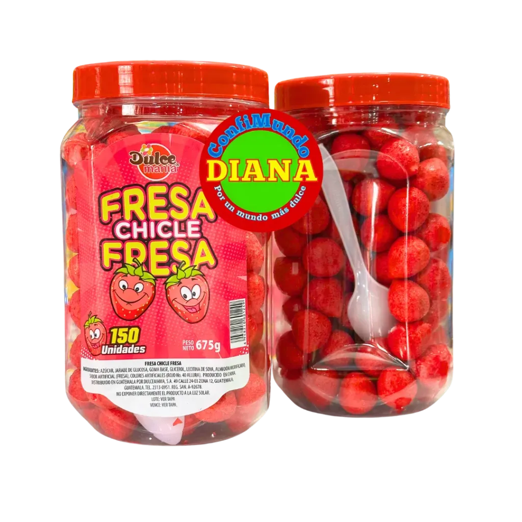 Chicle Fresa 150ud