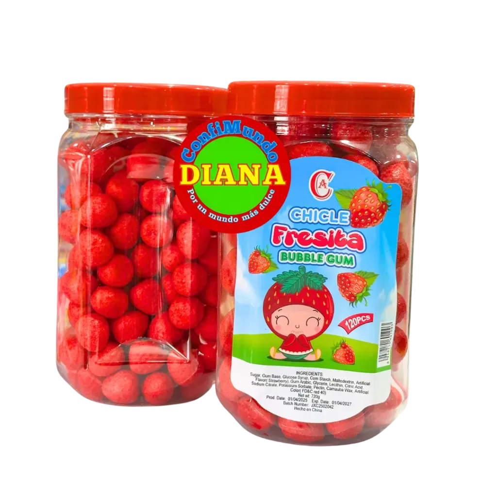 Chicle Fresa 120ud