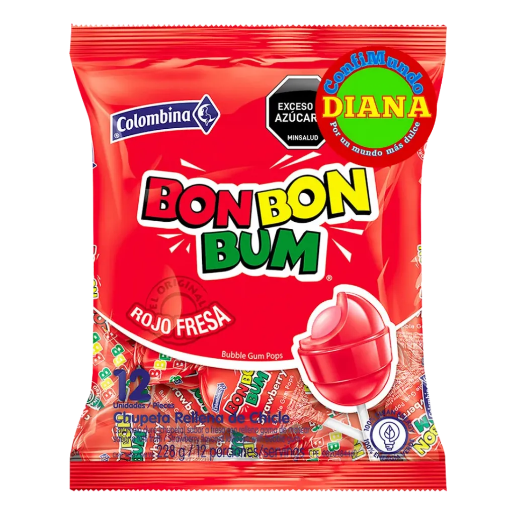 BB Colombina Rojo 24ud