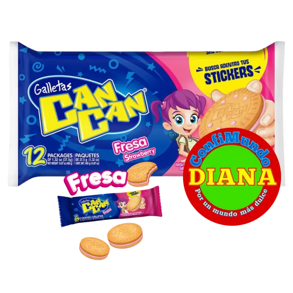 Can Can fresa pequeña