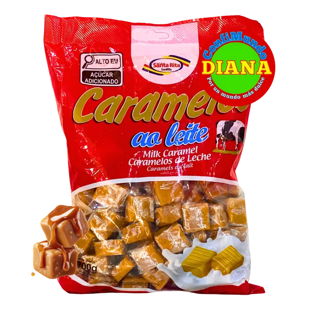 Sta. Rita Caramelo leche bolsa roja