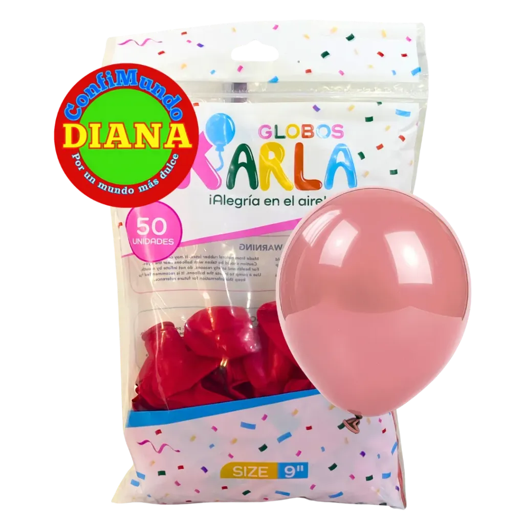 Bombas Karla rosa pastel