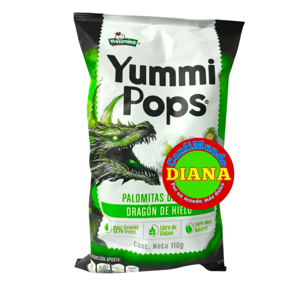 Yummi Pops verde picante