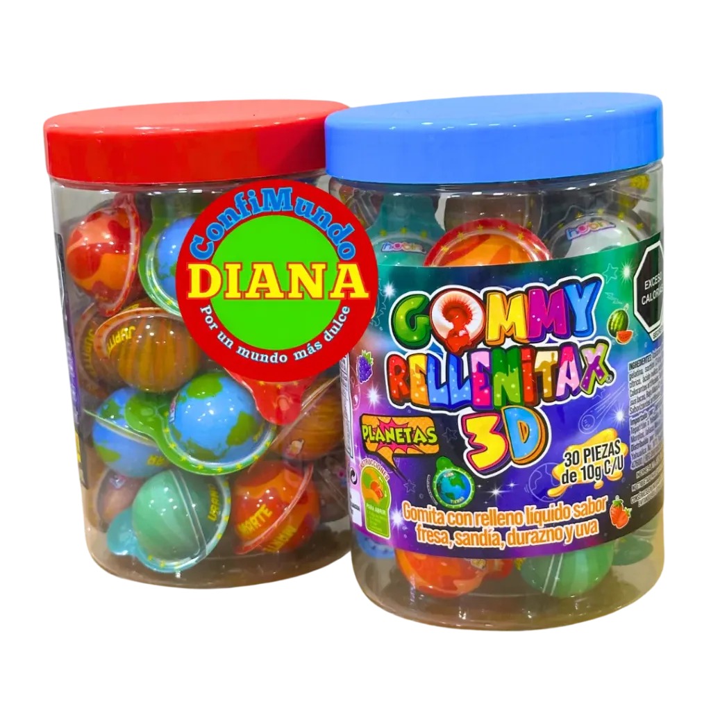 Gummy rellenitas