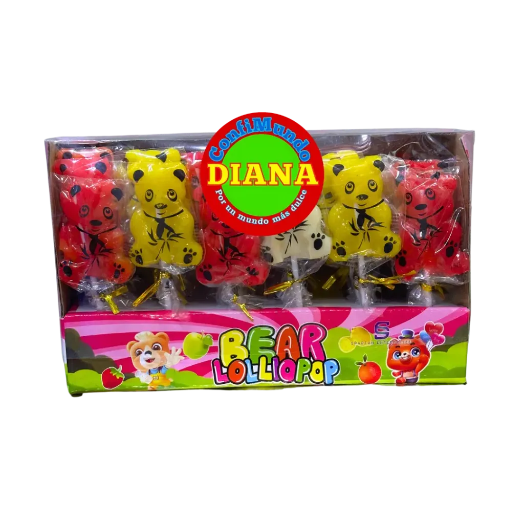 Bear Lollipop estuche