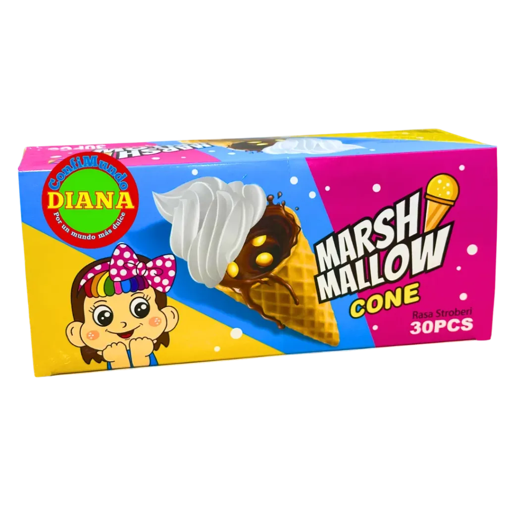 Marshmallow cone