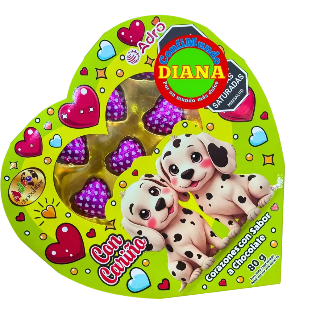 Estuche corazón de corazones