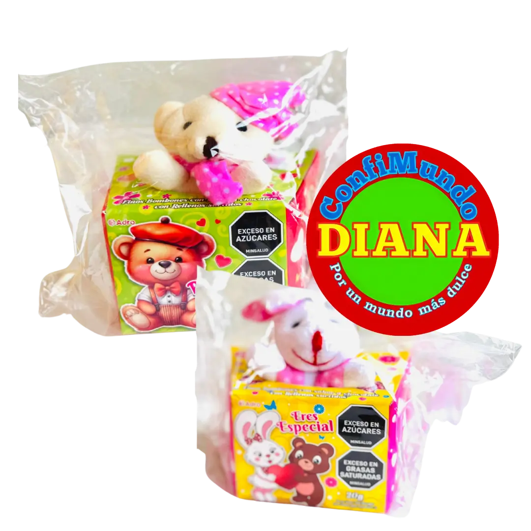 Cajita peluche 40g