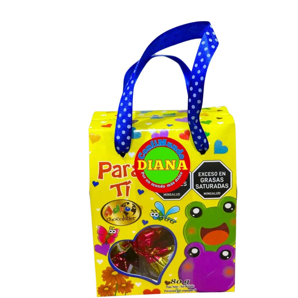Estuche pelanas mini cartera chocolate