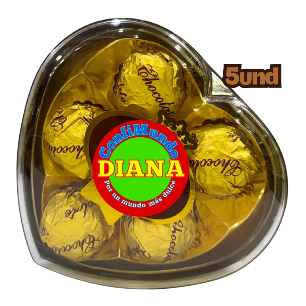 Chocolate Corazón Caloc 5und