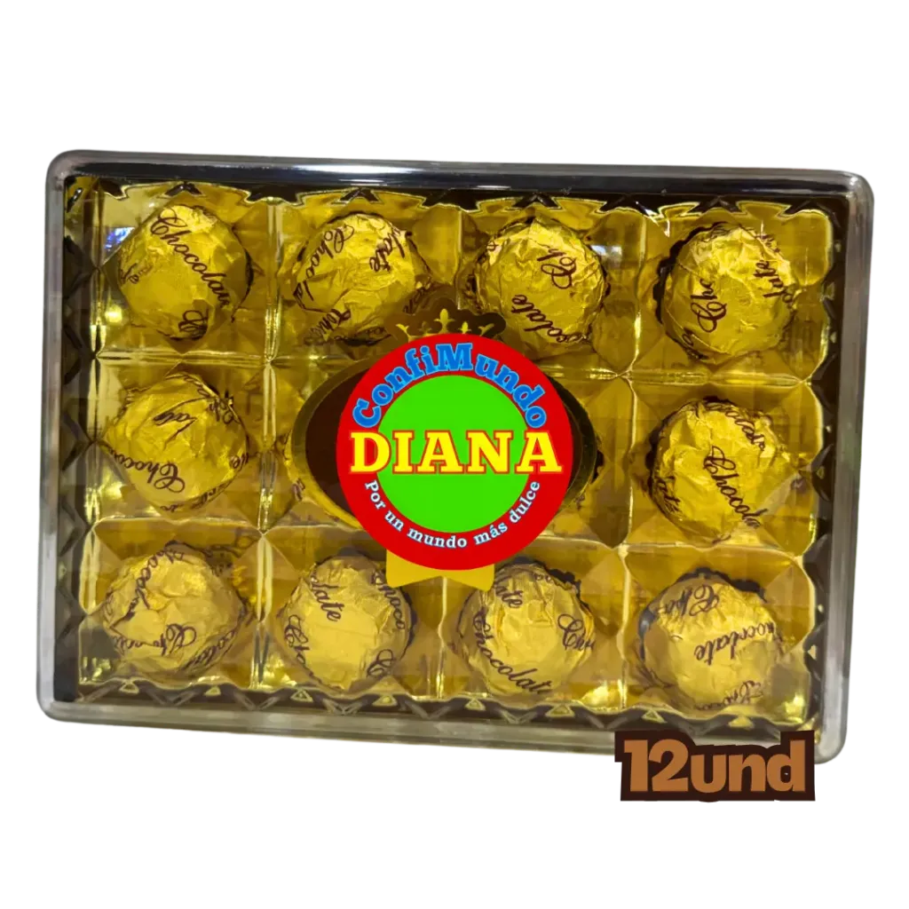 Chocolate Rectángulo Caloc 12und