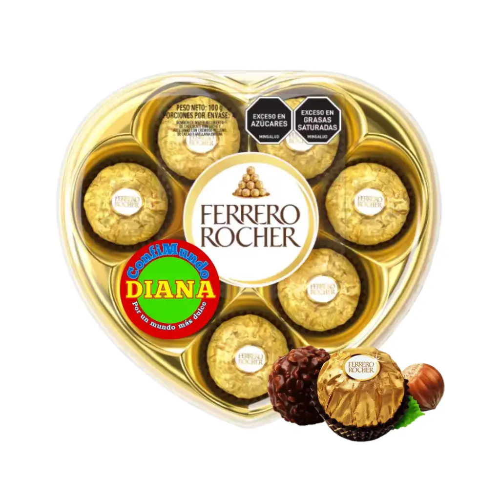 Ferrero Rocher corazón T8