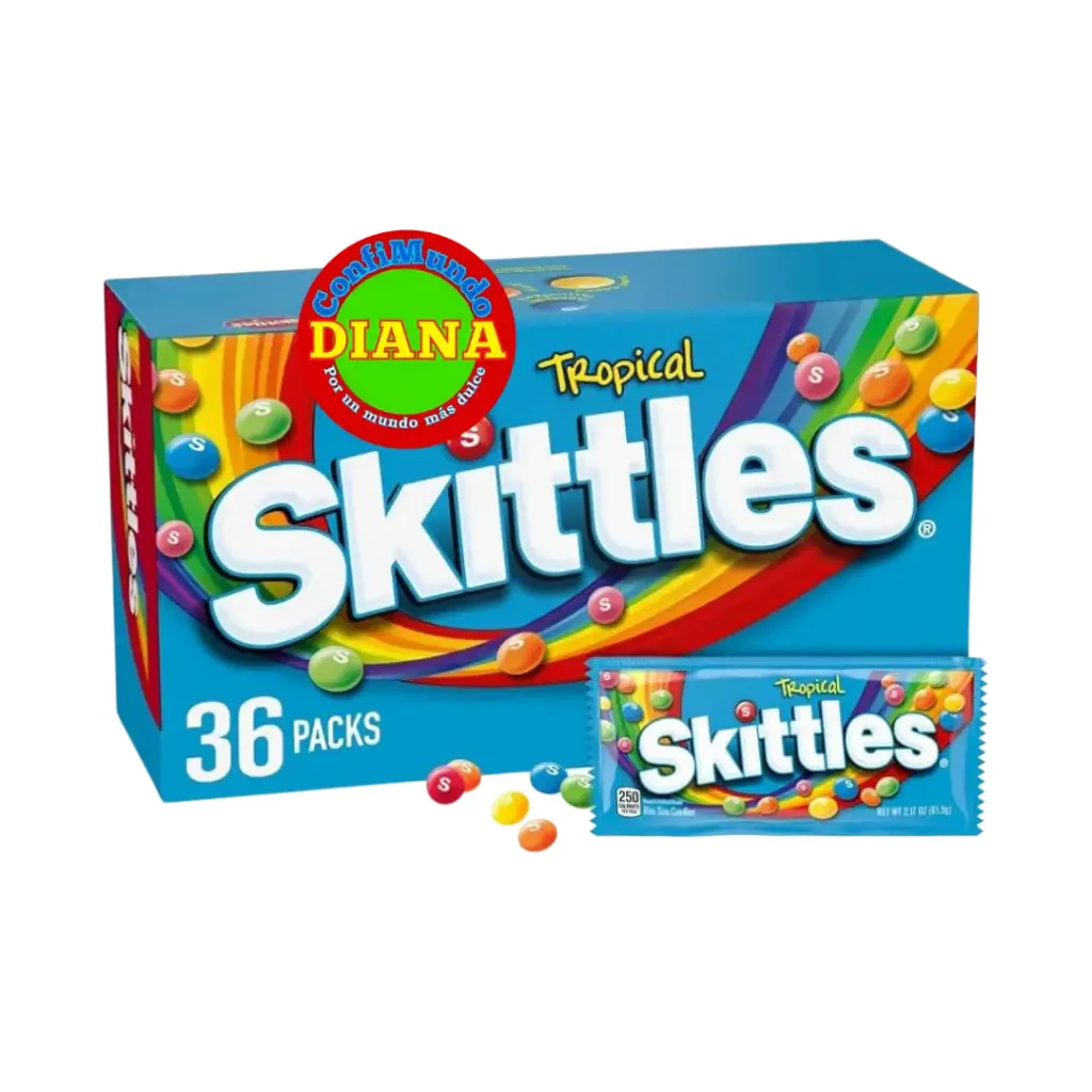 Skittles azul