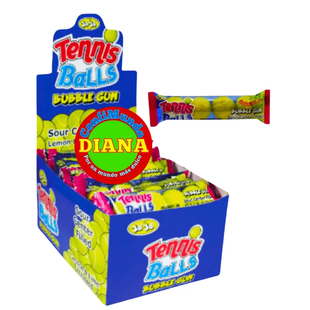 Tennis ball chicle