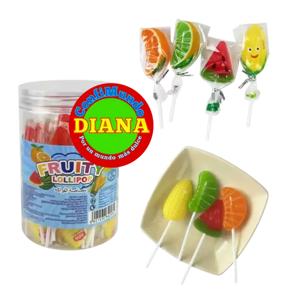 Paleta fruta bote