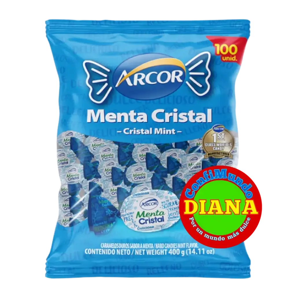 Arcor menta cristal