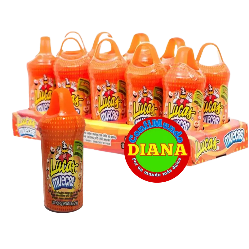 Lucas muecas naranja