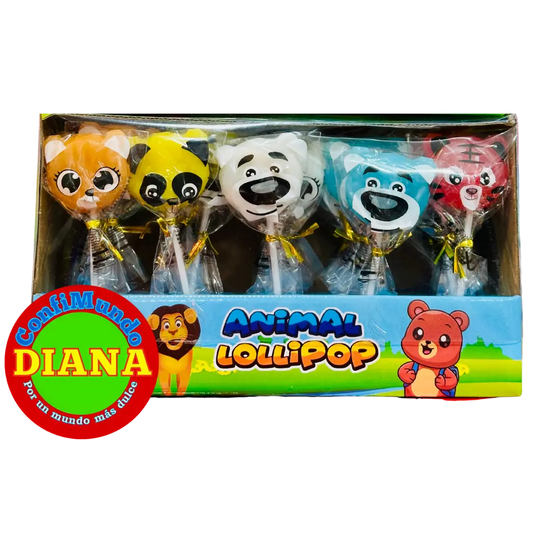 Animal lollipop estuche