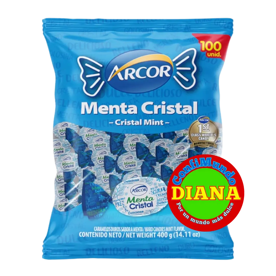 Arcor menta cristal