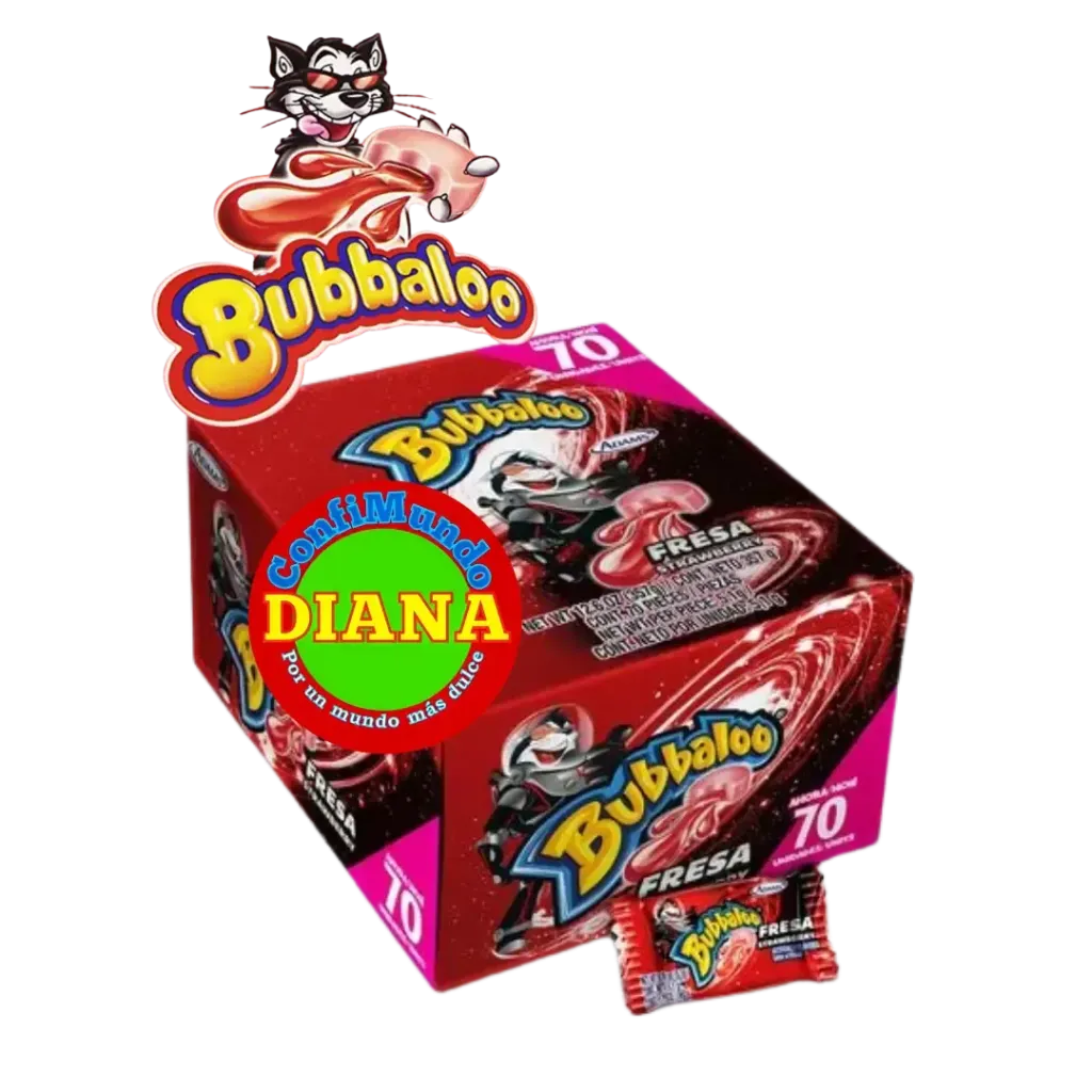 Bubbaloo rojo