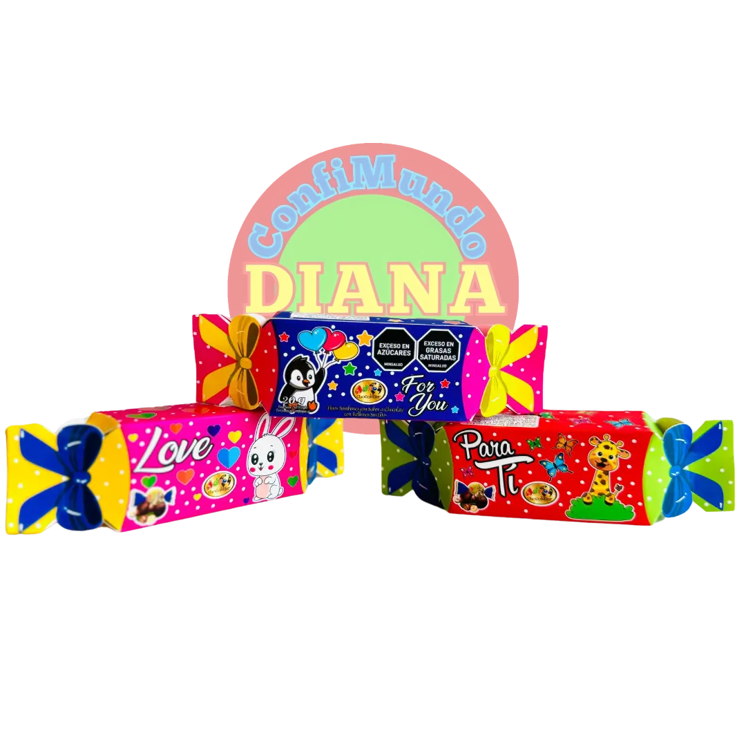 Cajita regalo en forma de dulce