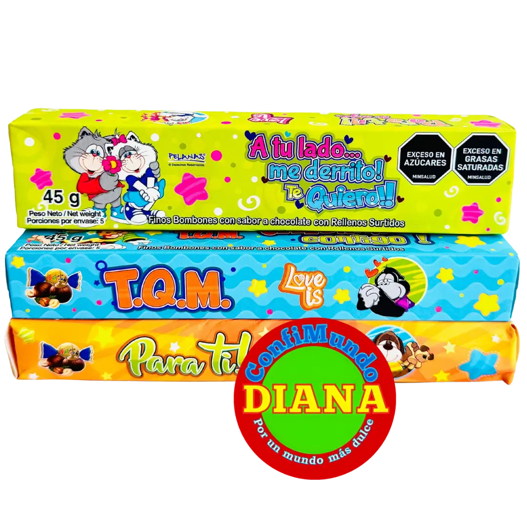 Cajita regalo rectangular-larga 45g