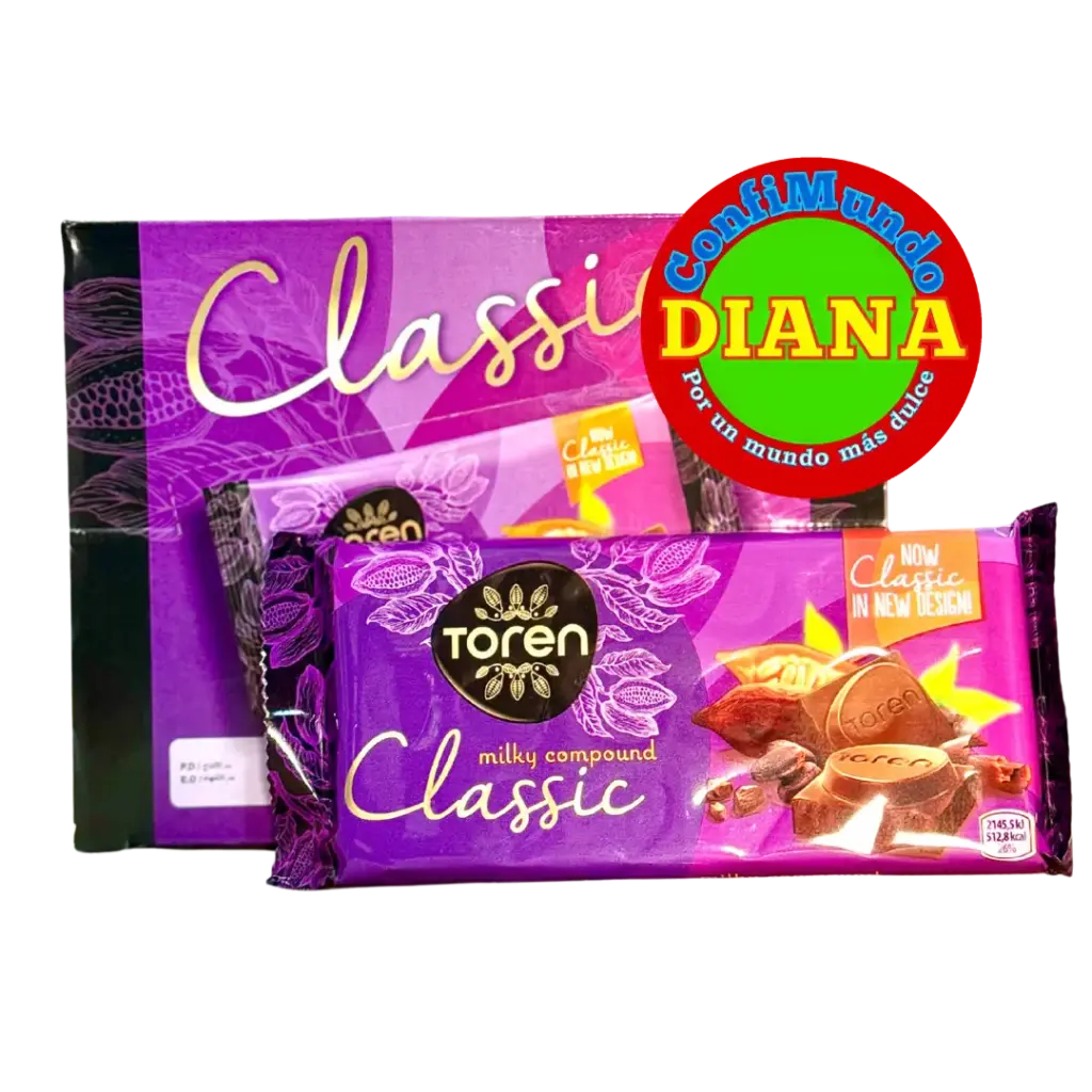 Toren clásico lila grande