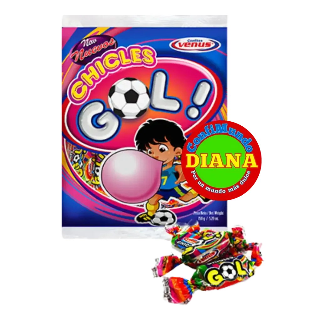 Chicle fruta venus