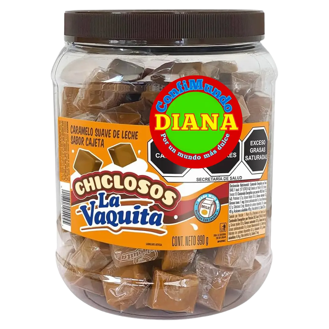 Chicloso de leche bote