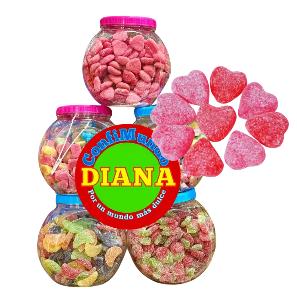 Gummy corazones