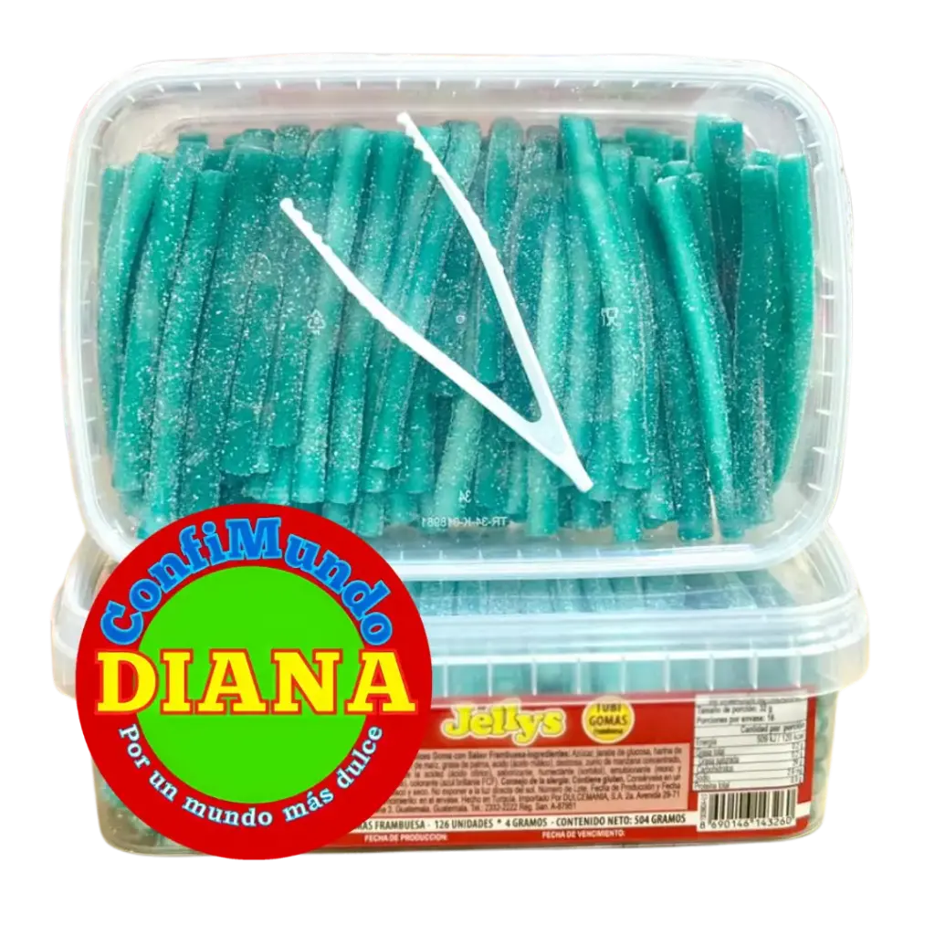 Gomita palito azul
