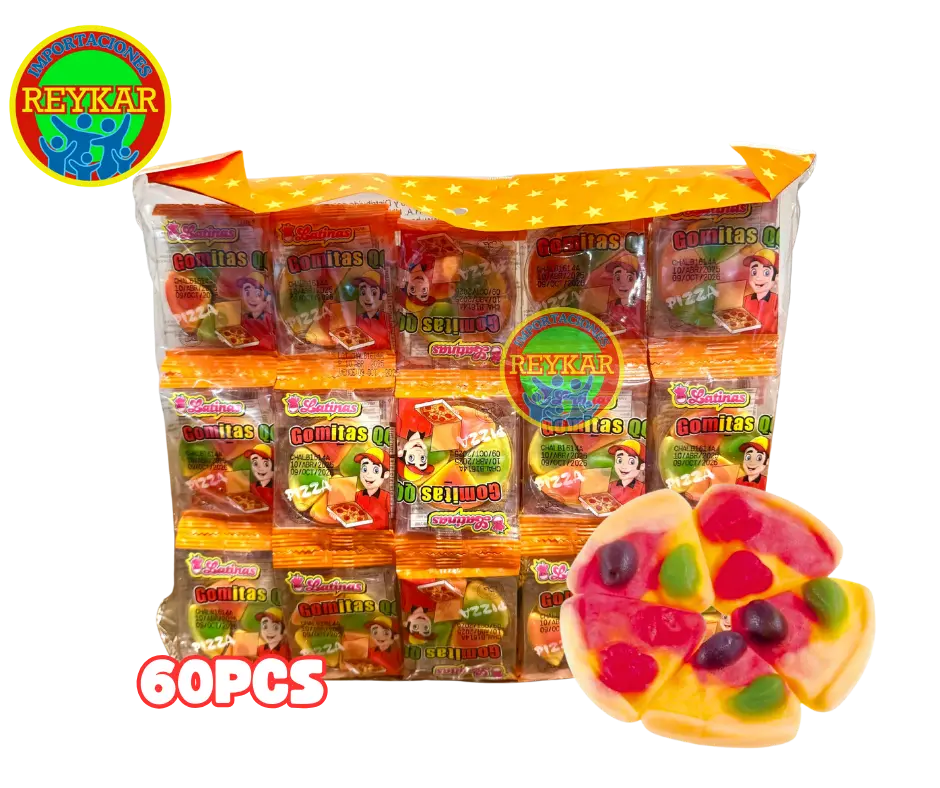 Gummy pizza