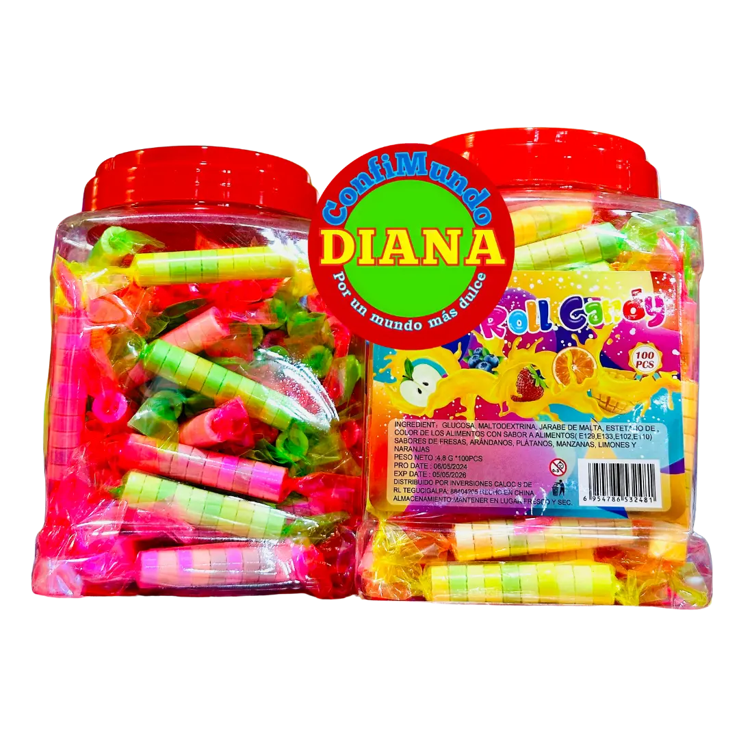 Roll candy