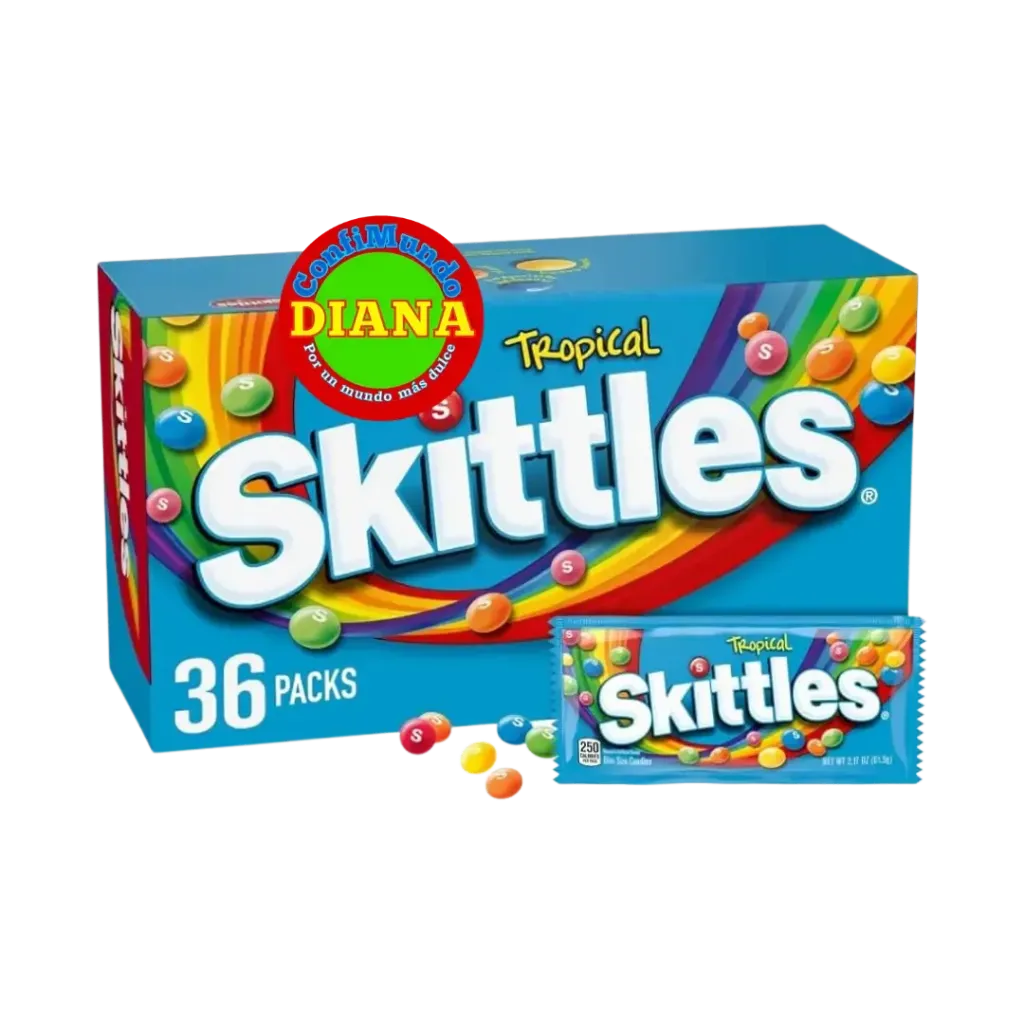 Skittles azul