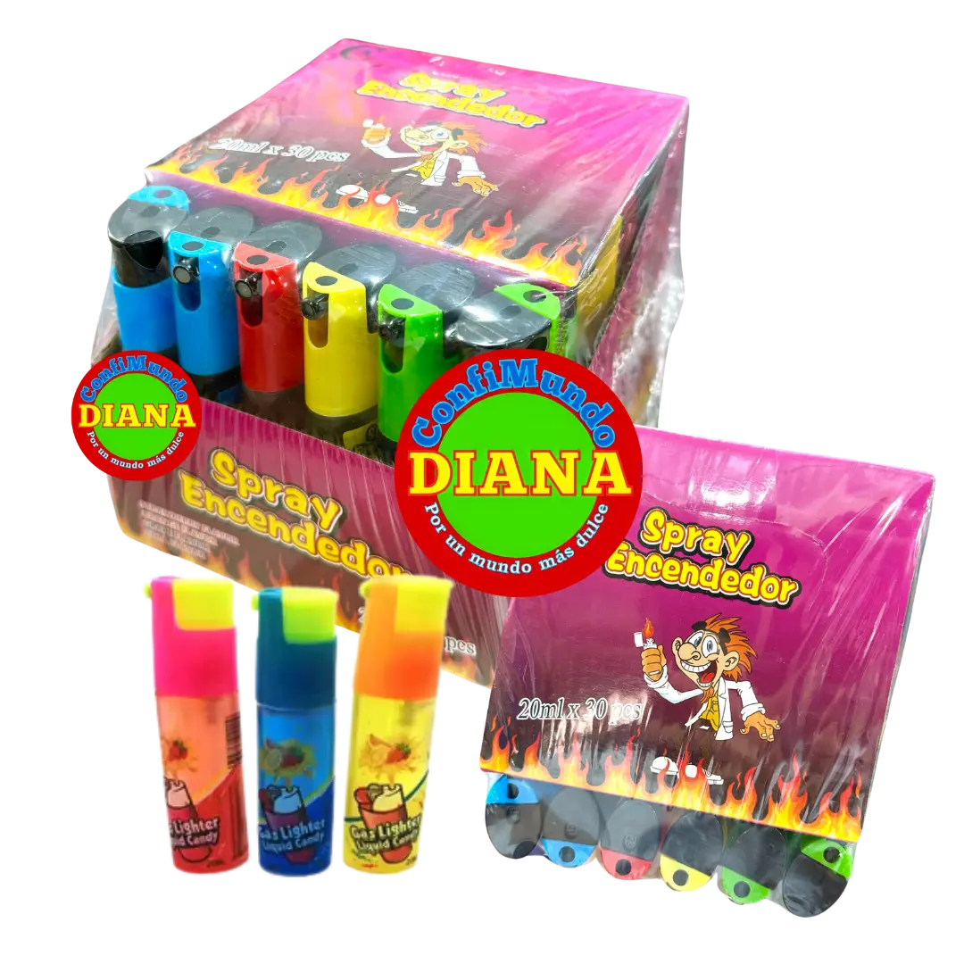 Spray encendedor