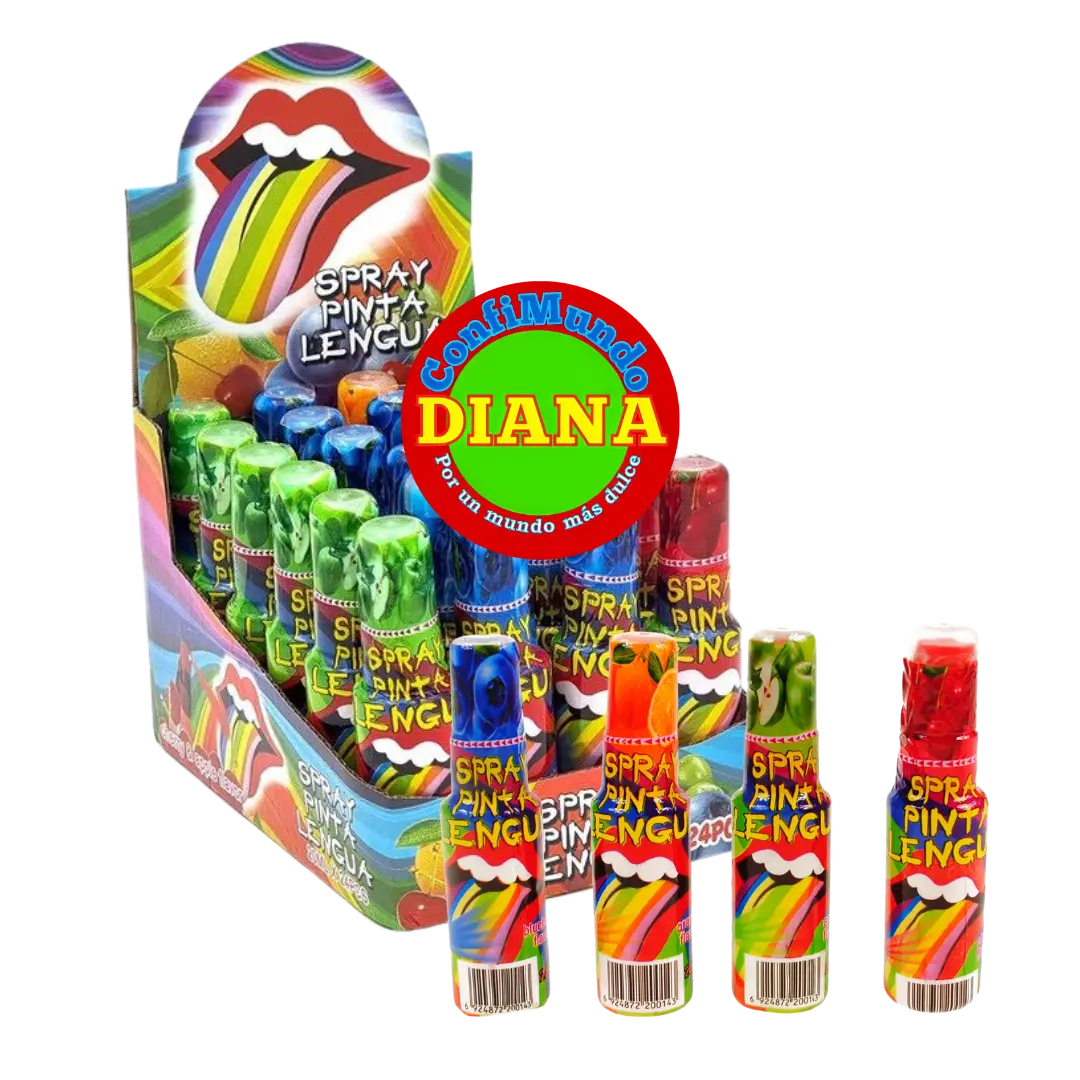 Spray pinta lengua
