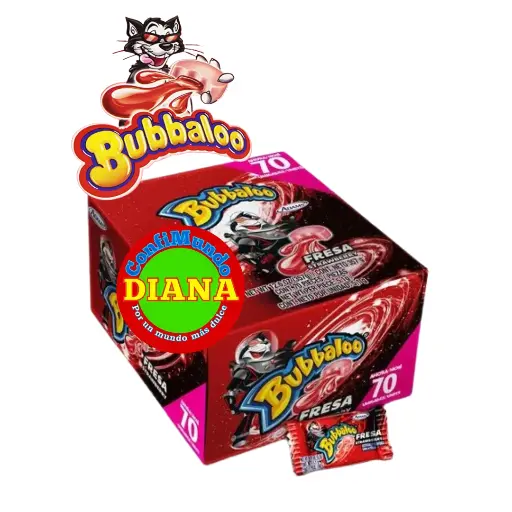 Bubbaloo rojo