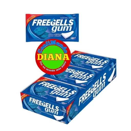 Freegells gum azul