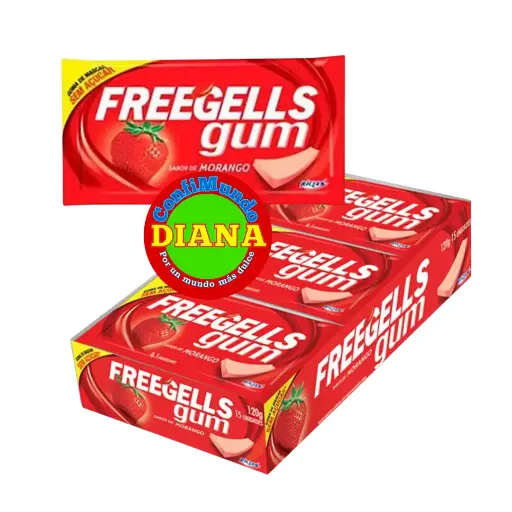 Freegells gum rojo