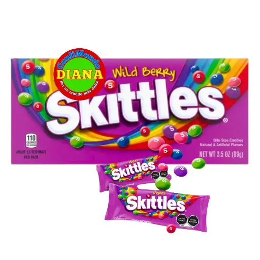 Skittles morado