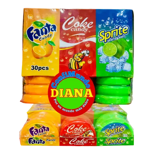 Fanta-Cola-Sprite candy