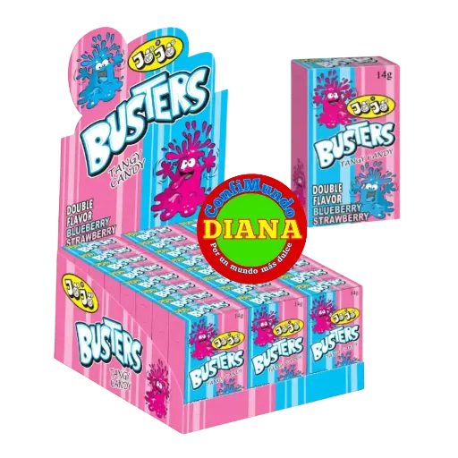 Busters strawberry+blueberry