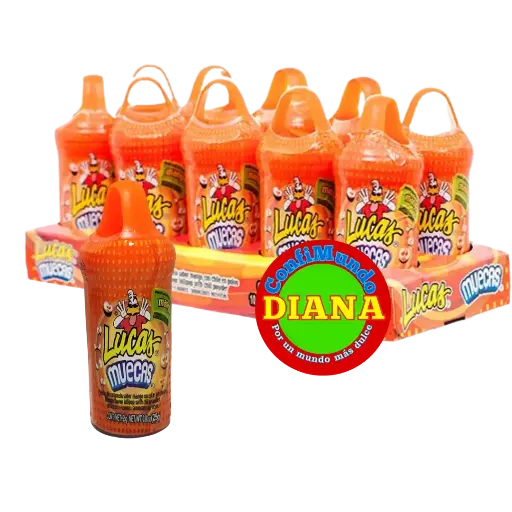 Lucas muecas naranja