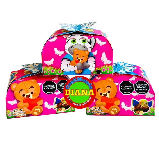 Cajita regalo con flor encima 30g